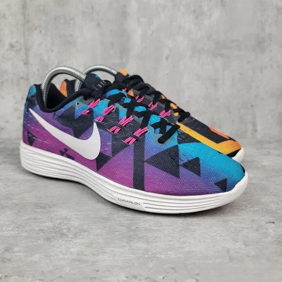 Nike Lunartempo Mens Size 7.5 Women 9‎ Be True LGBTQ  Running Shoes 848124-600